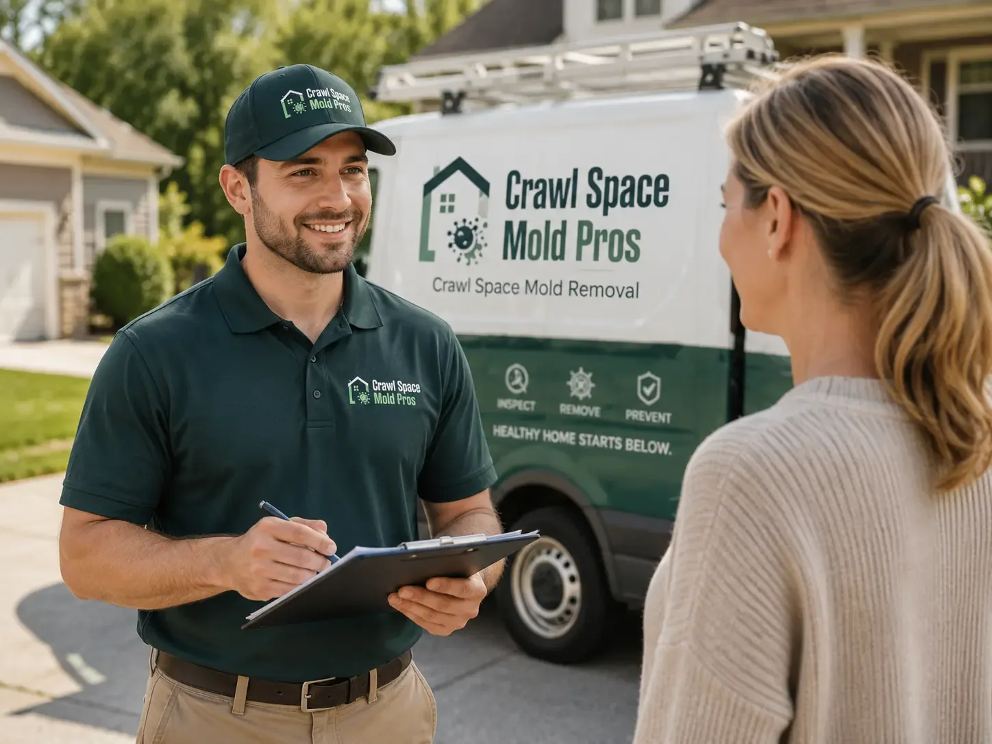 Crawl Space Mold Removal Klemme, IA FAQs